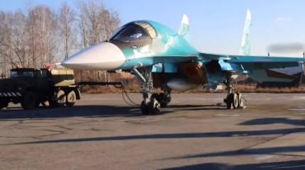 Очередная партия фронтовых бомбардировщиков Су-34 передана военным