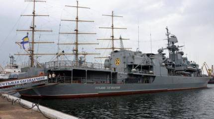 Командующий ВМС Украины назвал срок выхода «на пенсию» флагмана украинского флота фрегата «Гетман Сагайдачный»