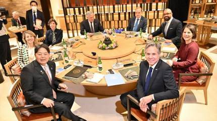 Министры иностранных дел «Большой семерки» призвали Китай «к большей ответственности» в своих действиях