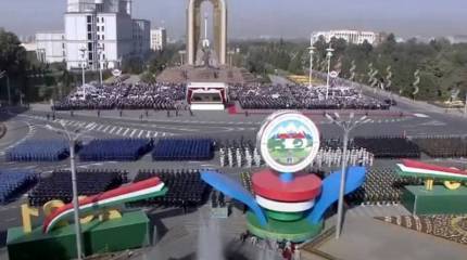 Парад в честь 30-летия независимости Таджикистана провели без показа военной техники