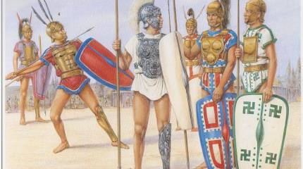 Зачем нужен панцирь в форме треугольника? Самниты против Рима