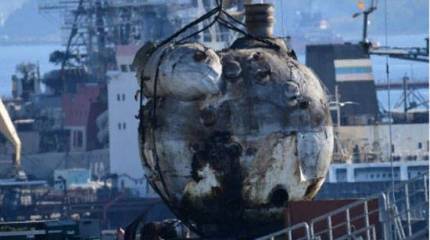 Начался монтаж котлов на ТАВКР "Адмирал Кузнецов". Всё-таки КВГ-4?