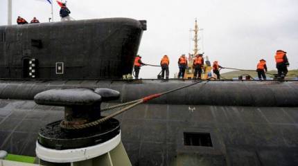 Прибытие на Камчатку АПЛ «Александр Невский»