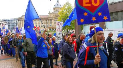 Более половины британцев через 10 лет хотят обратно в Евросоюз