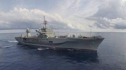 В Балтийское море вошёл командный корабль ВМС США Mount Whitney