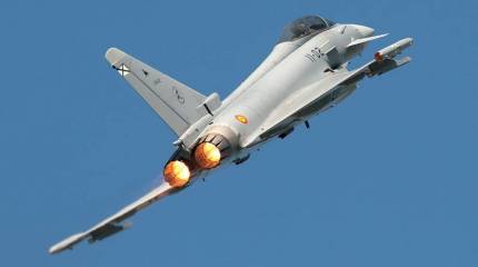 Испанский истребитель "отстрелялся" над Эстонией