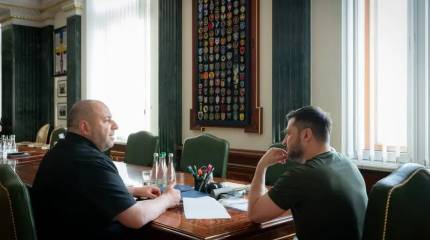 Зеленский поручил новому главе СНБО Украины Умерову активизировать подготовку к переговорам с Россией