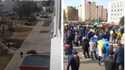 В город Славутич Киевской области вошли российские войска