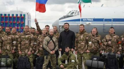Очередной отряд добровольцев, прошедших подготовку в Чечне, отправился в зону СВО из Грозного
