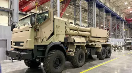 El nuevo MLRS "Sarma" fue enviado a la zona SVO para pruebas.