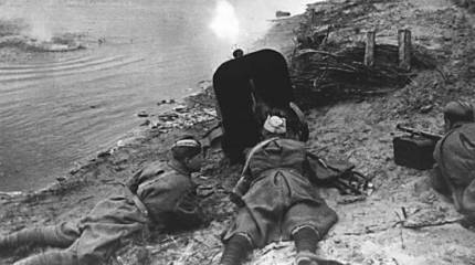 Пулеметчик Елеусов. Подвиг