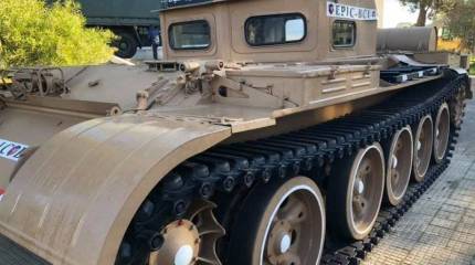 В Алжире танк Т-55 получил новую специальность