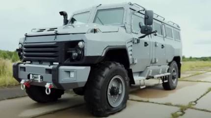 Российское предприятие приступило к созданию беспилотного бронеавтомобиля «Зубило»