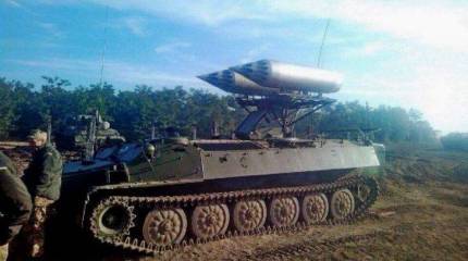 ВСУ вооружаются установками для запуска авиационных ракет, установленными на бронированные тягачи