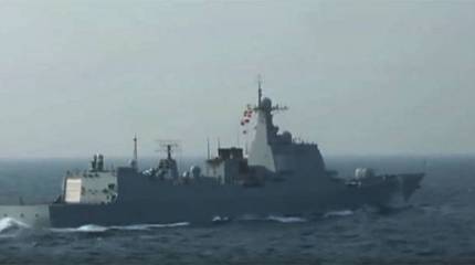 Китай направил боевые корабли к берегам Сомали