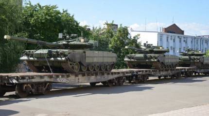 «Омсктрансмаш» досрочно передал военным большую партию модернизированных танков Т-80БВМ
