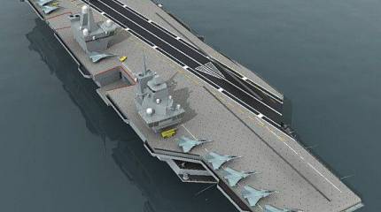 Источник: авианосец «Вишал» спустят на воду в 2023 г