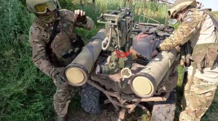 Американское издание: Российские военные из ПТРК «Корнет» массово уничтожают считавшуюся неуязвимой западную бронетехнику