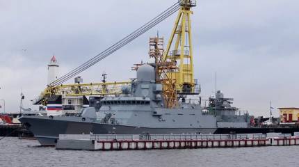 Построенный для ЧФ РФ МРК «Амур» поможет Балтийскому флоту