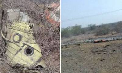 В Индии разбился военный самолёт. Пилот погиб