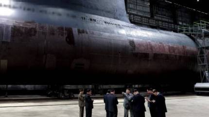 Северная Корея строит две подводные лодки, способные нести баллистические ракеты