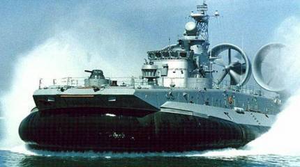 «Алмаз» разрабатывает новый корабль на воздушной подушке