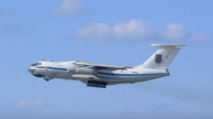 В Киеве обвинили Россию в крушении самолета Ил-76 под Луганском