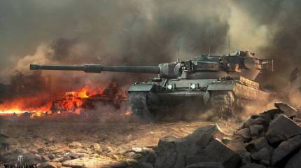 الدبابات الصينية في المسيرة