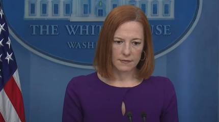 Псаки не смогла ответить на вопрос о сроках «дефолта» или «истощения» российской экономики