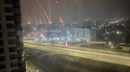 Бои за Киев в течение ночи шли на нескольких направлениях