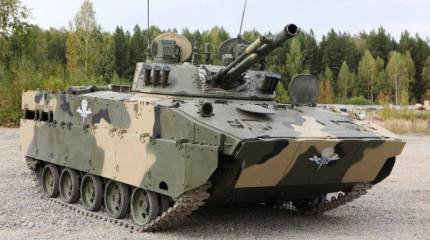 В 2014 г. десантники получили более 400 единиц различной техники