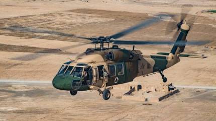 Пентагон втрое сокращает количество передаваемых Афганистану UH-60A+