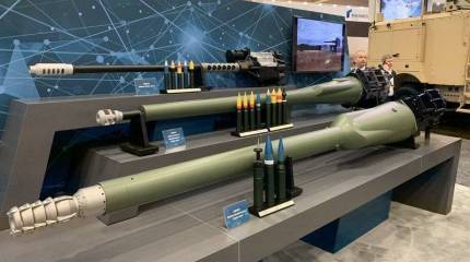 В США показали новую 50-мм автоматическую пушку для лёгкой бронетехники