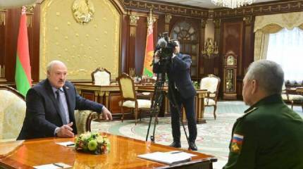 Киев озабочен: в Минск неожиданно прибыл министр обороны России Шойгу