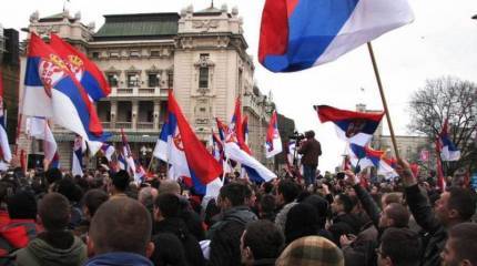 В Сербии продолжаются массовые протесты против политики Вучича