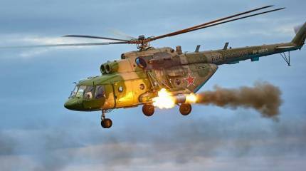 При «неожиданной» встрече был уничтожен ЗРК «Бук» ВСУ десантно-транспортным вертолётом Ми-8