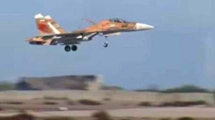 На видео попал истребитель Су-30 в цветах ВВС Ирана