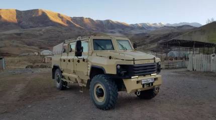 Российские бронеавтомобили «Буран» будут производиться в Армении