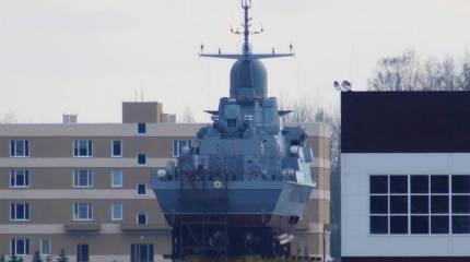 Третий серийный МРК "Буря" проекта 22800 спущен на воду