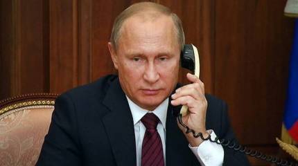 Путин провел телефонный разговор с Зеленским