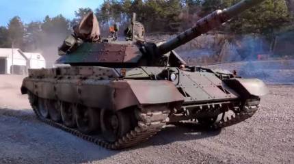 Вместо немецких танков Leopard 2A4 Украина получит словенские Т-55S, снятые с хранения