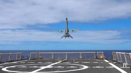 Катер Береговой охраны США выявил рекордный груз наркотиков с помощью БПЛА V-BAT