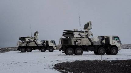 Главную базу Северного флота прикрыл дивизион ЗРПК "Панцирь-С"