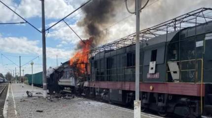 «Герани» результативно атаковали воинский эшелон на станции Шостка