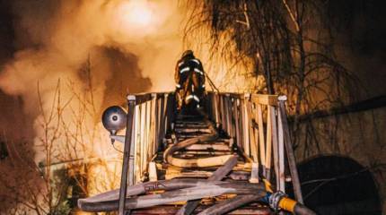 Утром последовала новая волна атак БПЛА по объектам в Киеве