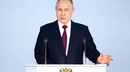 Послание президента России Федеральному собранию стало главной темой дня в украинском информационном пространстве