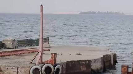 В течение недели отбито несколько атак противника на Кинбурнскую косу