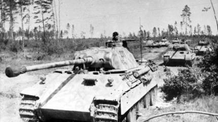 Один против немецких танков