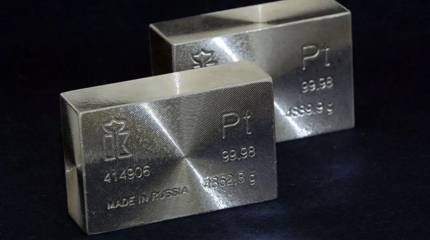 Исторический максимум: мировая цена на платину взлетела на 140 процентов