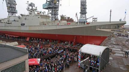 Российские фрегаты для Индии будут строить на совместном предприятии